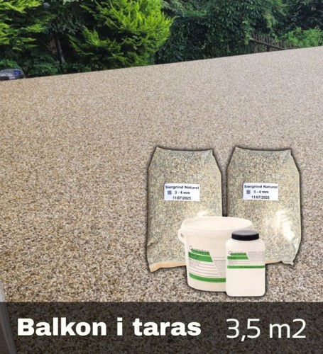 Zestaw kamienny dywan na 3,5m2 - Żywica Spoiwo Kruszywo Naturalne.jpg