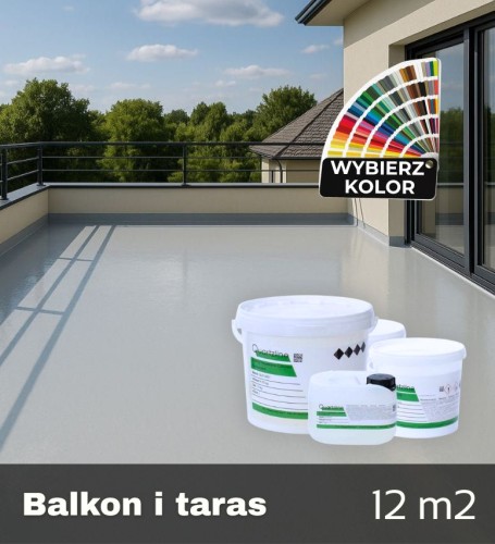 taras pro poliaspargina na taras balkon zestaw komplet