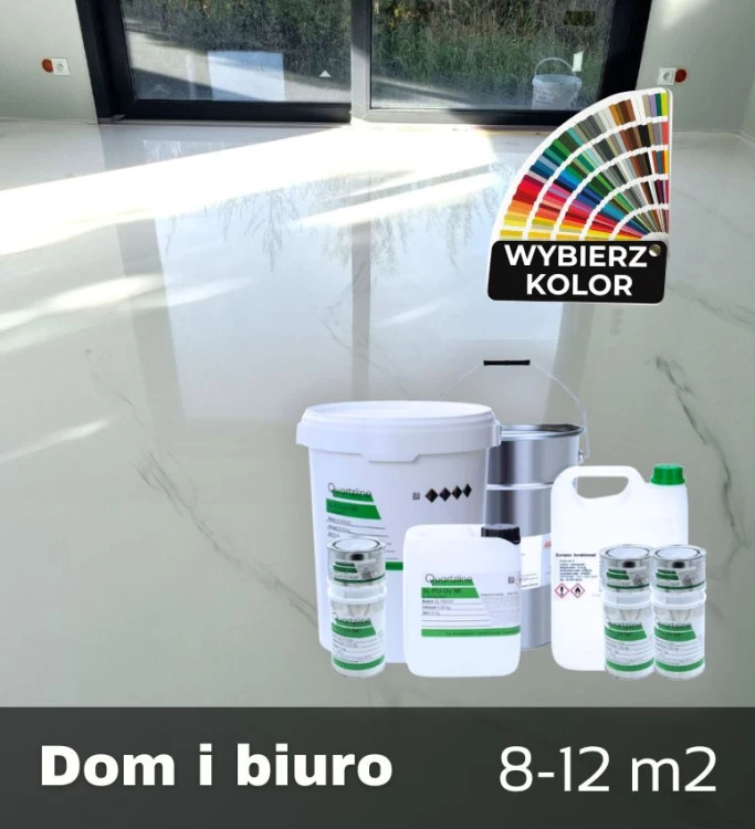 Gotowy Zestaw Efekt Marmuru 12m2 twój kolor
