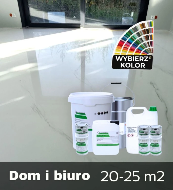 Gotowy Zestaw Efekt Marmuru 25m2 poliuretan