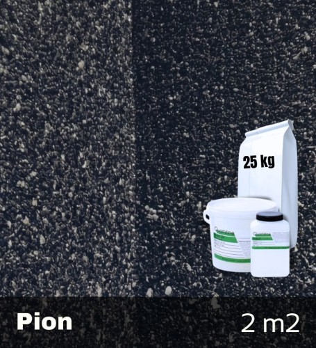 Zestaw kamienny dywan na 2m2 - Żywica Spoiwo Kruszywo Grigio Carnico