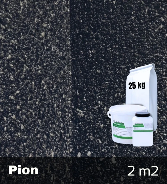 Zestaw kamienny dywan na 2m2 - Żywica Spoiwo Kruszywo Grigio Carnico