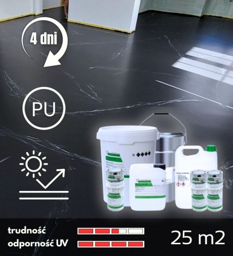 Zestaw żywic poliuretanowych, efekt imitacja marmuru, kolor antracyt + biały, do domu i biura, 25m2.jpg