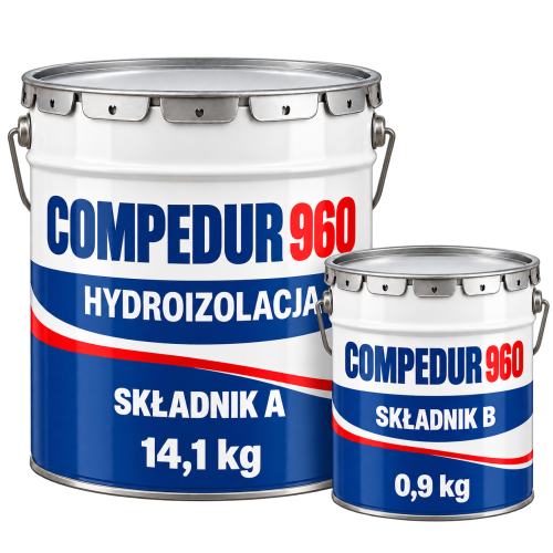 COMPEDUR 960 - zestaw hydroizolacji polimocznikowej 15 kg
