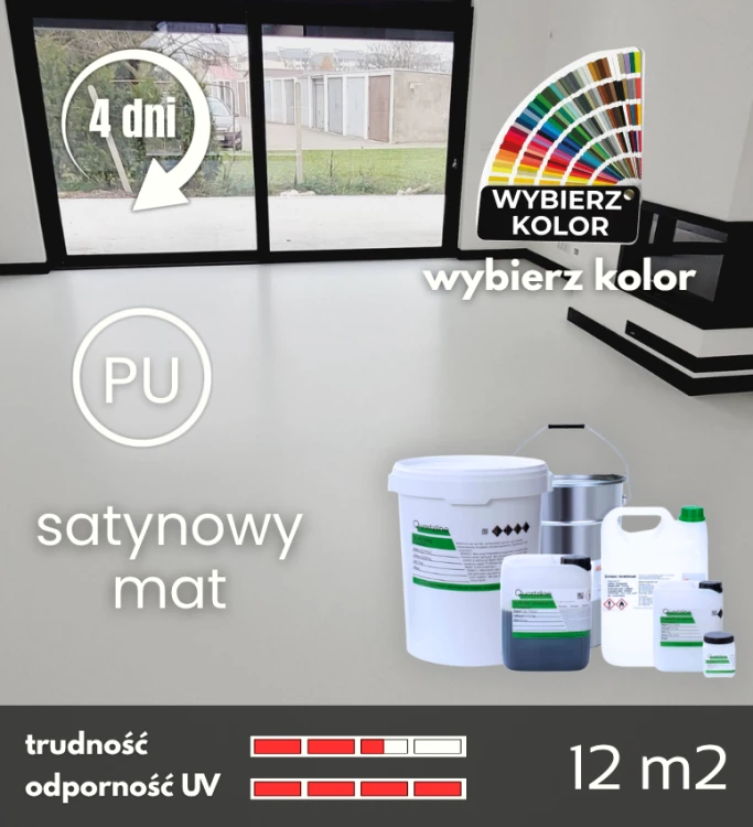 Zestaw żywic poliuretanowych wylewanych na gładko, dowolny kolor do domu i biura, DECO D60 12m2.png