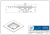 I-DRAIN Liquid Square – rysunek techniczny producenta