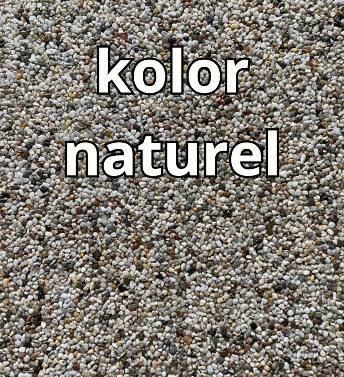 kruszywo kwarcowe kamienny dywan kolor naturel