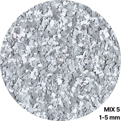 Płatki dekoracyjne marki resico MIX 5 w rozmiarze 1-5mm