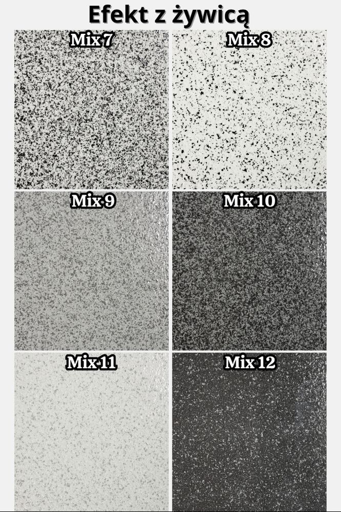 zestawienie kolorystyki miksów płatków dekoracyjnych 2