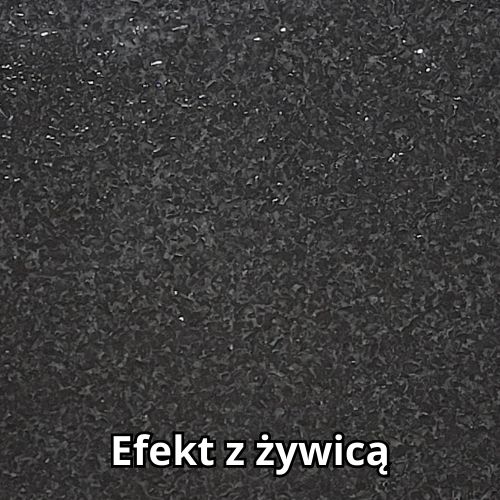 Płatki dekoracyjne Czarne z żywicą