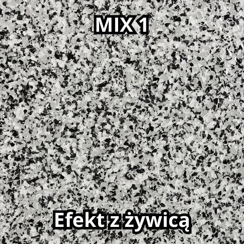 Płatki dekoracyjne Posaro Mix1 z żywicą