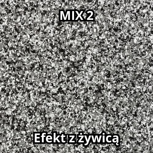 Płatki dekoracyjne Posaro Mix2 z żywicą
