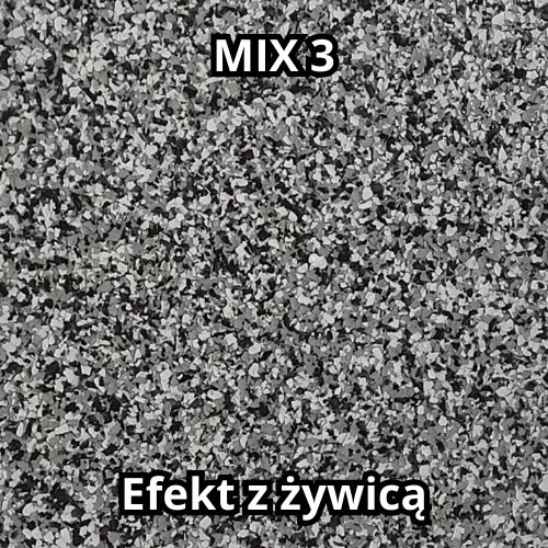 Płatki dekoracyjne Posaro Mix3 z żywicą