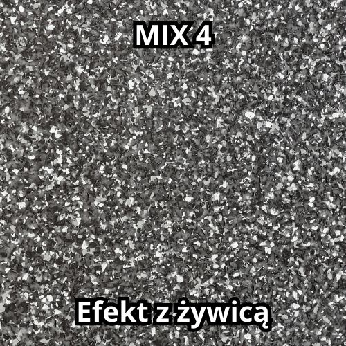 Płatki dekoracyjne Posaro Mix4 z żywicą