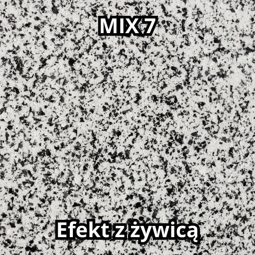 Płatki dekoracyjne Posaro Mix7 z żywicą