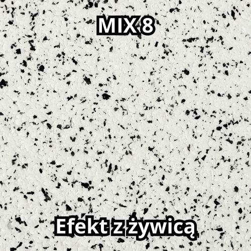 Płatki dekoracyjne Posaro Mix8 z żywicą
