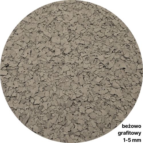 Płatki dekoracyjne Beżowo Grafitowe