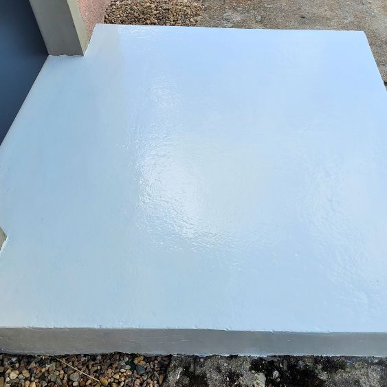 Stopień z systemem TarasPro żywicą poliasparginową