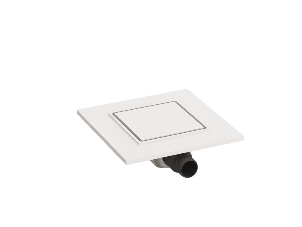 I-DRAIN Liquid Square White – odpływ punktowy